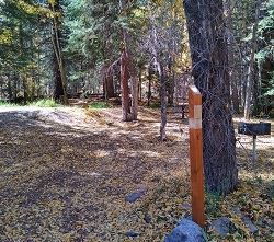 Sample photo of a standard campsite